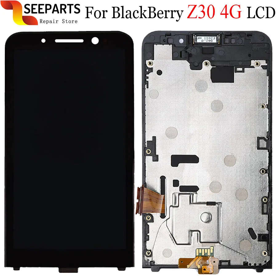 

For Blackberry Z30 4G LCD Display With Touch Screen Digitizer Assembly With Frame Replacement Parts For BlackBerry Z30 LCD