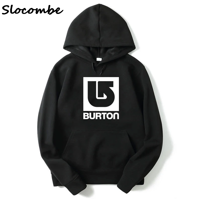 

2018 New Fashion Burton Arrow Logo Print Men Spring autumn season Hoodies Sweatshirts Free shipping