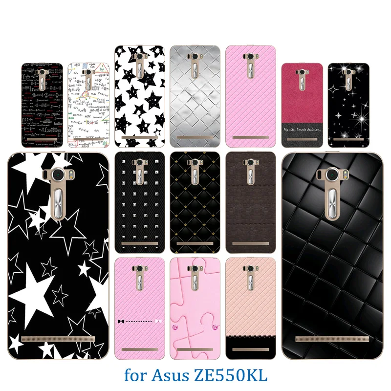 

Phone Case Soft TPU for Asus ZenFone 2 Laser ZE550KL 5.5 inch Colorful Pattern for Asus Zenfone 2 Laser Ze551kl Z00LD Back Cover