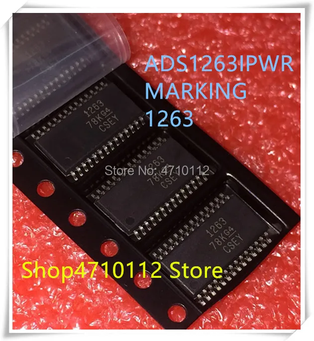 Новый 5 шт./лот ADS1263IPWR ADS1263IPW ADS1263 1263 TSSOP 28 IC|Аксессуары для батарей| |