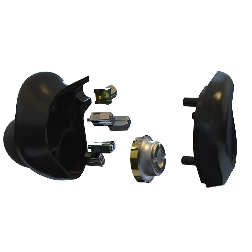 BGVP DMG 2DD+4BA Hybrid Drivers In-Ear Earphone Metal High Fidelity Monitor with Detachable MMCX Audio Cable and Three Nozzles