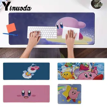 

Maiya Custom Skin Kirby Locking Edge Mouse Pad Game Free Shipping Large Mouse Pad Keyboards Mat