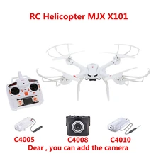 MJX X101 Profesional RC drones Quadcopter Drone Drone Helicóptero GRANDE con la cámara de WIFI de la Cámara FPV o dron sin cámara