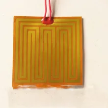 12 мм x 17 мм 3,7 в 1 Вт, PI пленка, нагревательная пленка, полиимидный нагреватель, нагревательный резиновый элемент, нагревательный элемент, электрический элемент для 3D-принтера