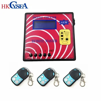 

HKCYSEA HKCYSEA Computer Car Door Remote Control Key Copy Machine Digital Counter Remote Master With 4pcs Fixed Code Keys