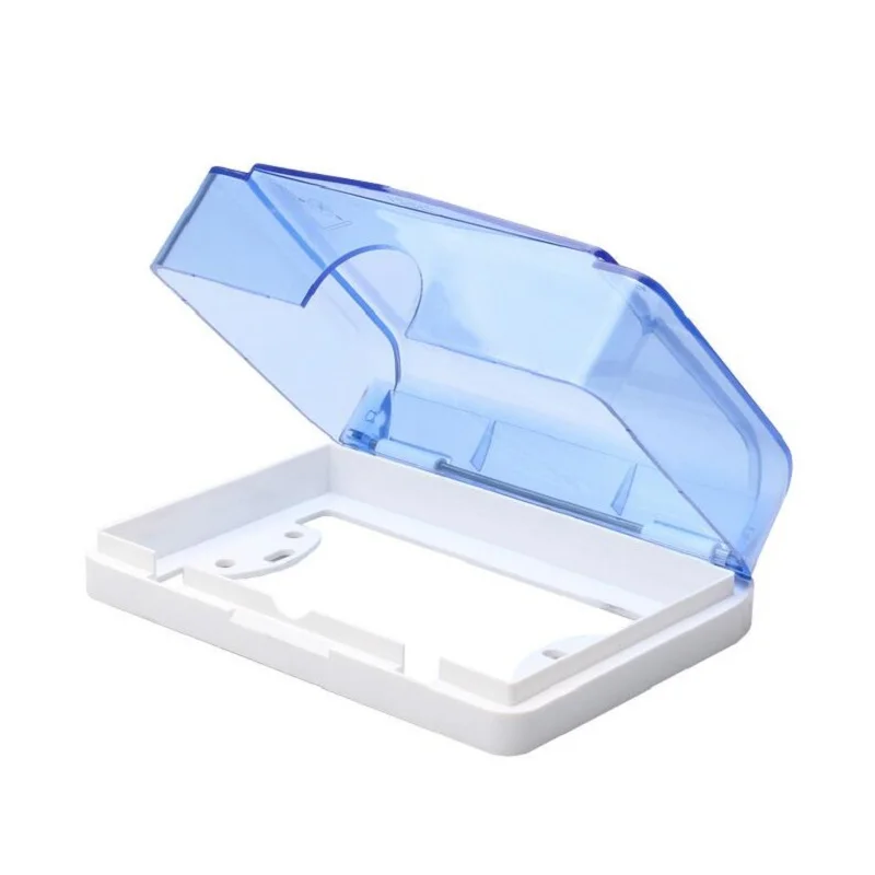 

118 Switch Socket Panel Waterproof Box splash box Transparent Switch Cover 2PCS