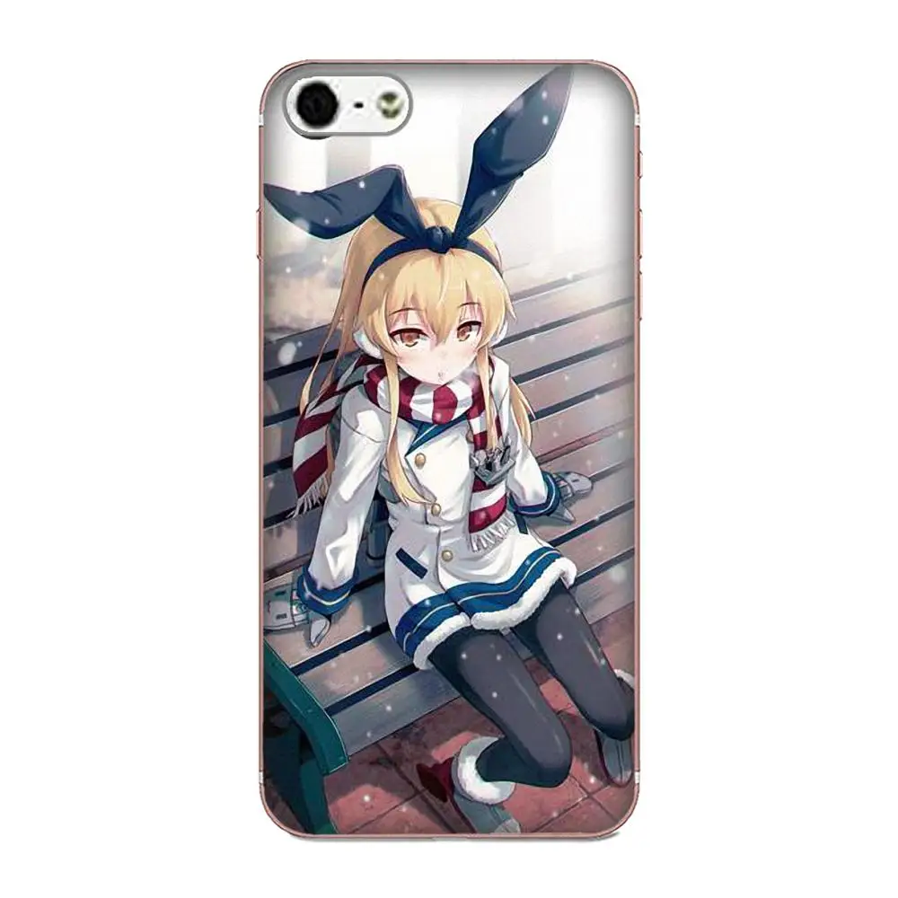Kantai Коллекция Мягкий ТПУ Модный чехол для сотового телефона Apple iPhone 4 4S 5 5C 5S SE 6 6S 7 8