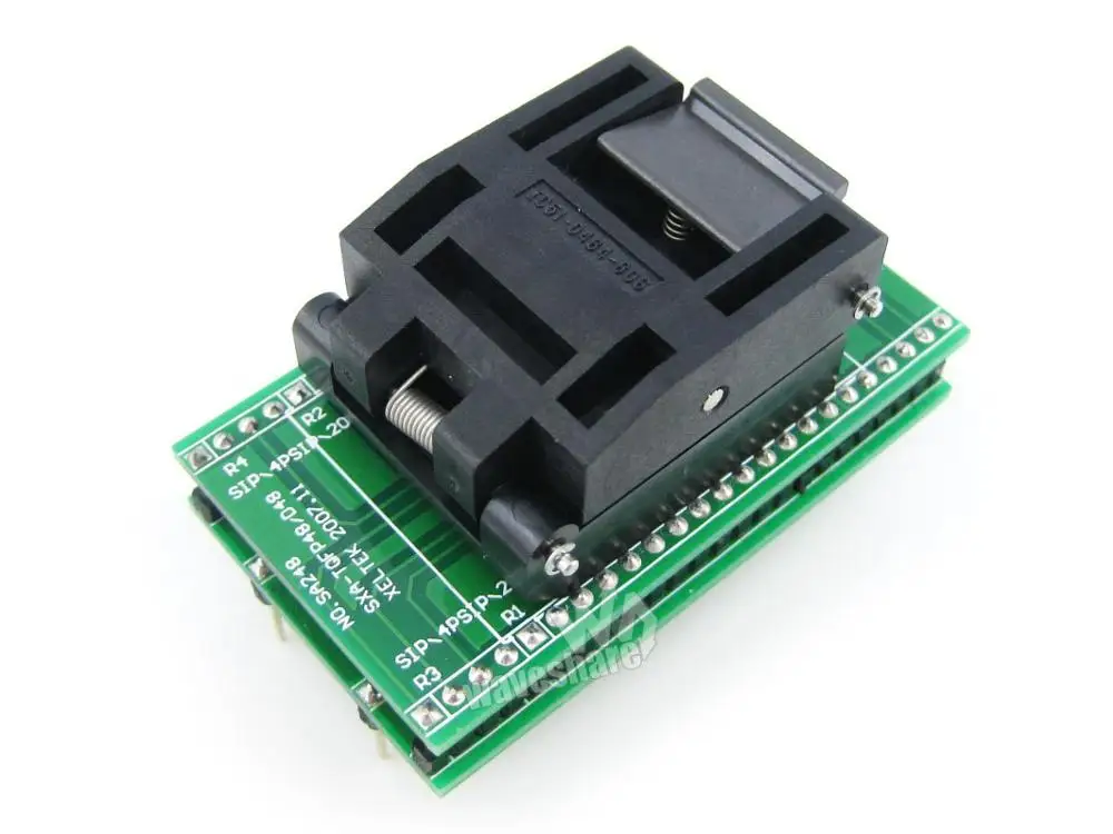 

Module Waveshare Qfp48 To Dip48 Yamaichi Adapter Programmer Test Burn-in Socket 0.5mm Pitch For Tqfp48 Fqfp48 Pqfp48 Pa