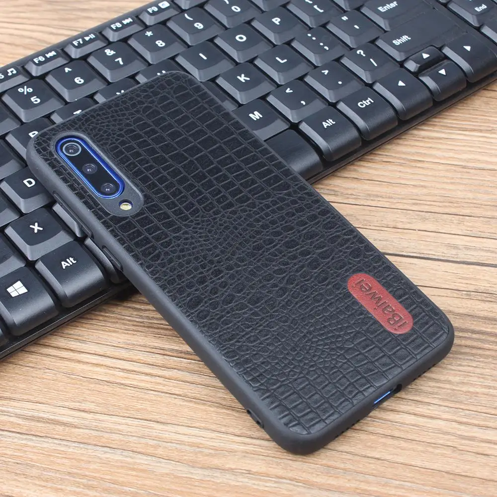Роскошные и узором крокодиловая кожа чехол для Xiaomi Mi 9 8 SE Honor Lite накладка на заднюю