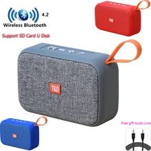 Новинка, Bluetooth динамик, беспроводной портативный мини-динамик, поддержка SD карты, u-диск, ткань, беспроводной стерео мини-динамик, компьютер