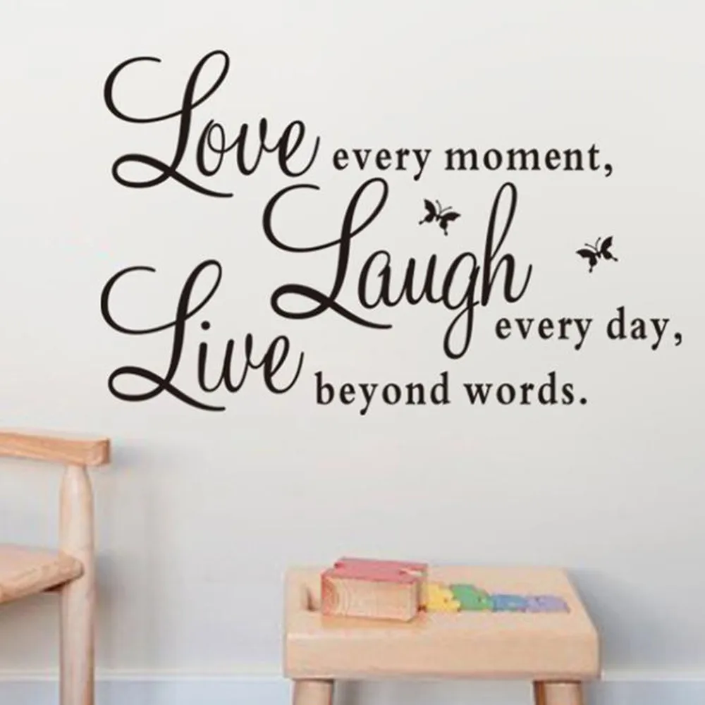 Buy Love Every Moment vinyl Wall Decals Lettering Art