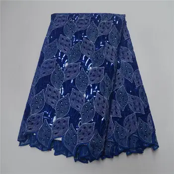 

Blue Swiss Lace In Switzerland High Quality Swiss Voile Laces New African Lace Fabrics Cotton Materials 30
