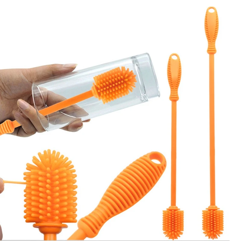 

Baby Bottle Brush Bottles Scrubbing Cleaning Tool Kitchen Cleaner Home Kitchen Long Handle Brush Bottle Glass Cup Cleaning Tool