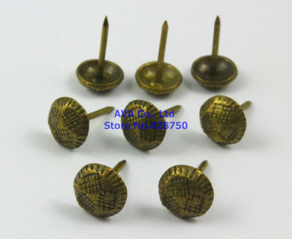 Buy 200 Pieces 10x18mm Antique Brass Stripe Upholstery