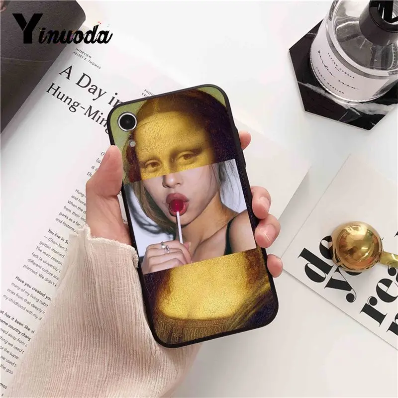 Funny Leonardo da Vinci Mona Lisa Pat Cat Art Aesthetics painting