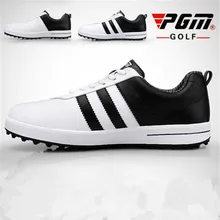 Новинка! PGM обувь для гольфа мужская водонепроницаемая обувь спортивная обувь для гольфа без шипов дышащая водонепроницаемая