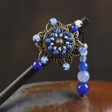 BYSPT металлический резной головной убор для невест китайские старинные шпильки шаг встряхнуть Свадебные украшения для волос аксессуары