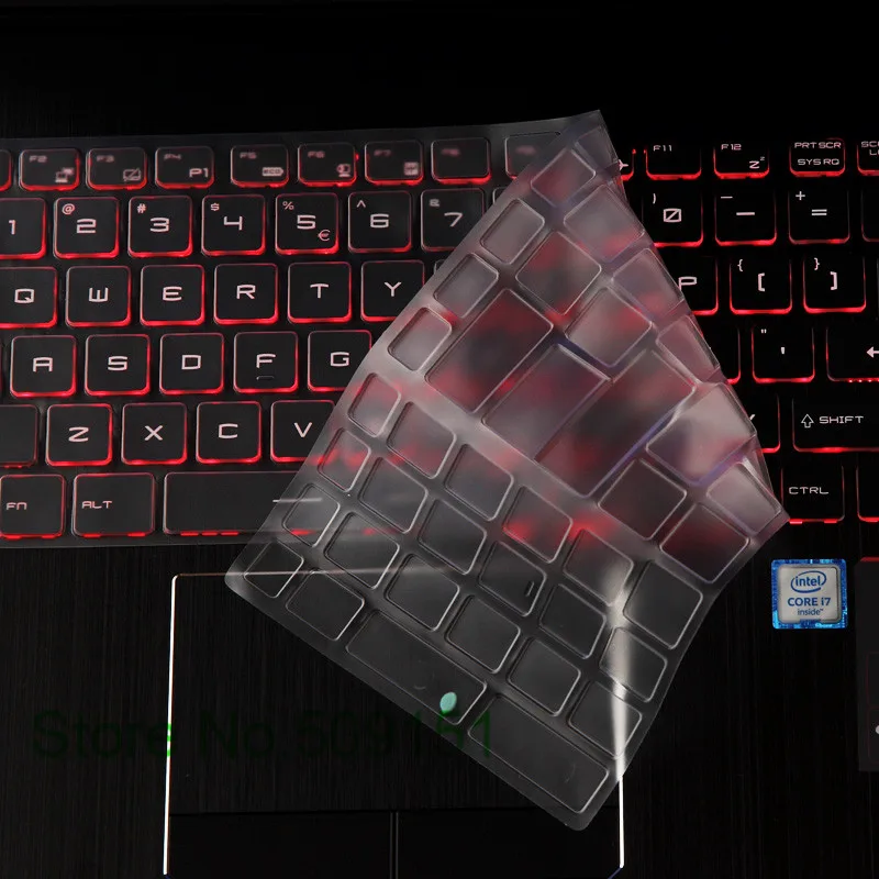 

15 17 inch laptop Keyboard cover skin Protector For MSI GT60 GE60 GX60 GT70 GT780 (DX) GP60 GX70 GE70 GP60 Z70 GP70