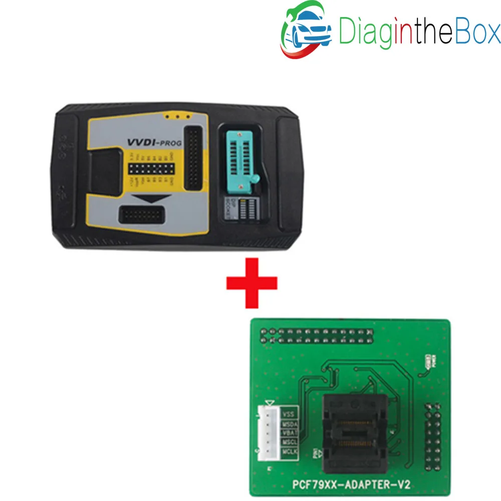 

2019.2 V4.7.9 100% Original VVDI PROG Programmer Xhorse V4.7.9 VVDIPROG Get Free PCF79XX Adapter