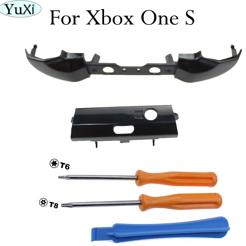 YuXi черный Замена LB RB Кнопка триггера часть черный для Xbox One S контроллер бамперные кнопки