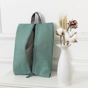 

Portable Travel Shoe Bag Foldable Pouch Storage Bag Dustproof Shoes Organizer Shoe Rack Case For Travel Home Pouch with Zip