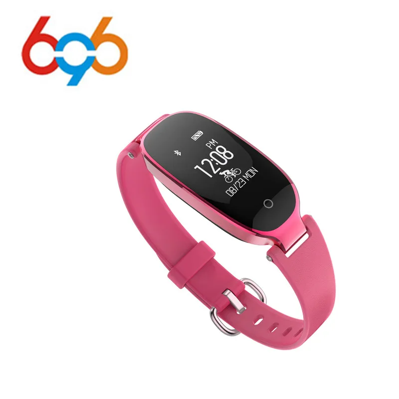 

696 S3 Bluetooth Waterproof Smart Watch Fashion Women Ladies Heart Rate Monitor Fitness Tracker Smartwatch for Android IOS