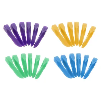 

400 Pcs Disposable Dental Pad Wedge Type Denture Material Teeth Dental Hygiene Reduce Tooth Dirt Filling Assistant Tool
