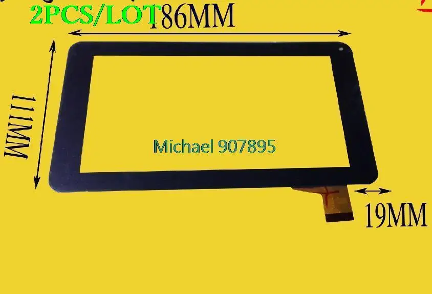 2 шт 7 дюймовый планшет емкостный внешний экран телефон (86V) A2|external screen|capacitive screentablet