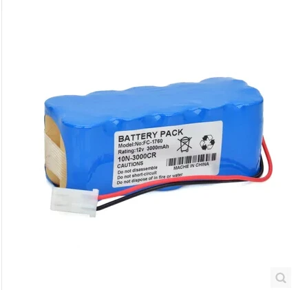 HOT NEW  FC-1760 FC1760 rechargeable battery pack 10N-2000SCC 12V 2000mah Defibrillation apparatus battery  111*45*43mm