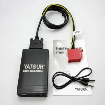 NEW!!Yatour car audio Digital CD changer USB SD AUX Bluetooth for VW Gamma 4 Head Unit 10-Pin MP3 Player Golf MK3 Jetta Passat biurlink car aux usb panel switch button diy aux usb adapter 12pin audio rear connector for vw golf passat