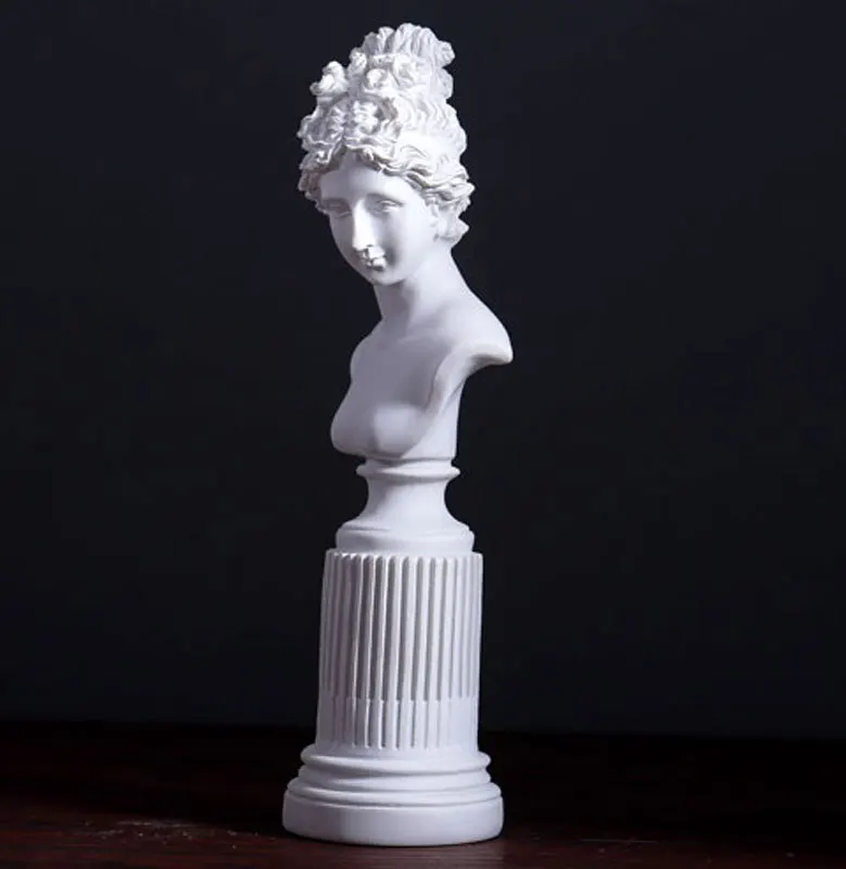  Home decoration accessories modern goddess Europe abstract figurine statue nordic resin handicraft  - 4000023460994