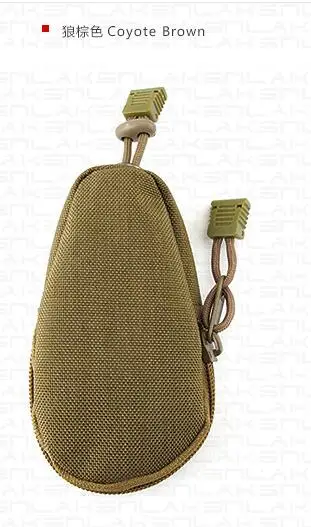 EDC Мини ключ кошельки Держатель мужские кошельки сумка Военная армейская камуфляжная сумка маленький карманный брелок на молнии чехол для двери - Цвет: Армейский зеленый