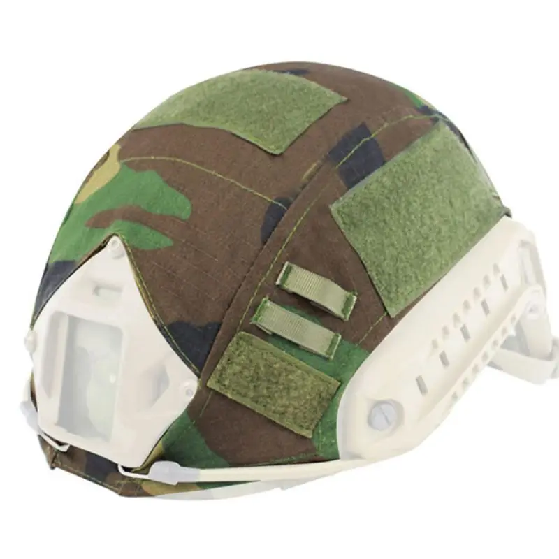 Открытый быстрый шлем Мультикам камуфляж Emerson для пейнтбола Wargame армейский страйкбол тактический военный шлем крышка - Цвет: WL
