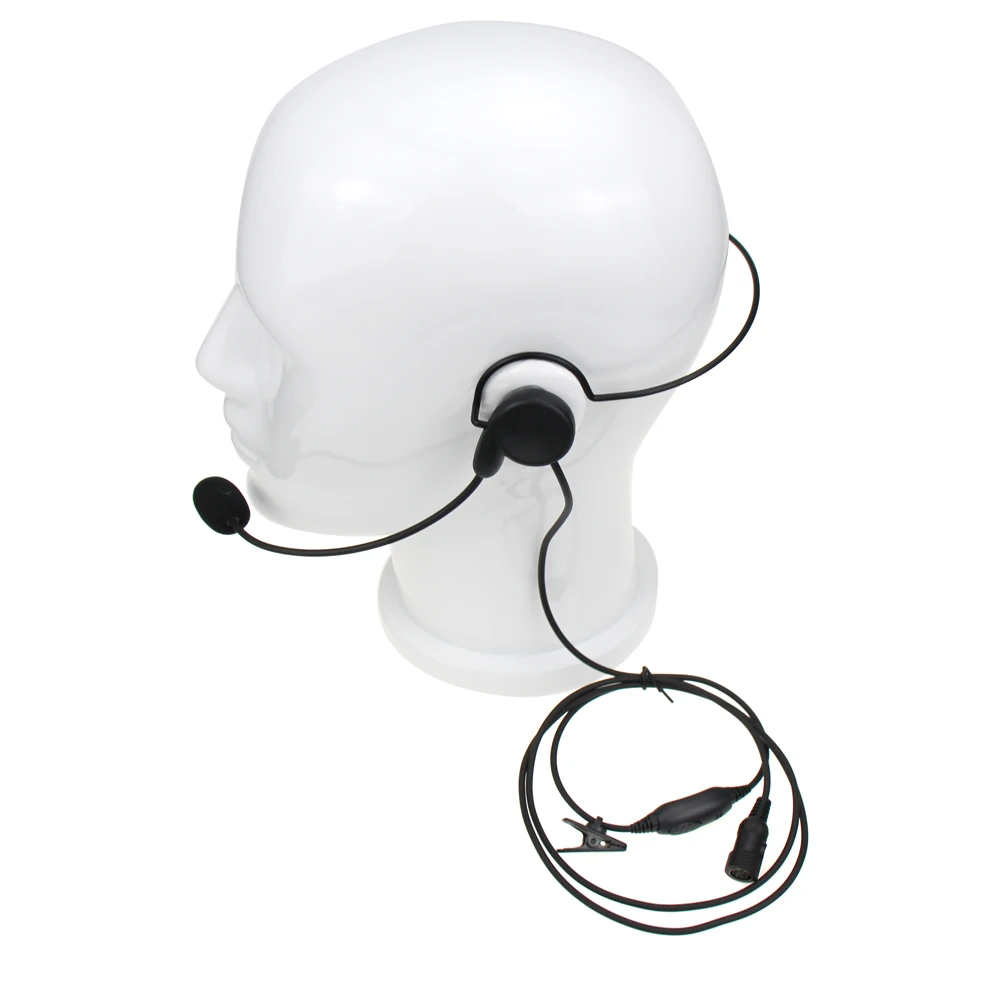 2 контакта PTT Mic гарнитура наушники для Midland двухсторонняя радио GXT550/650 GXT1000 GXT1000VP4