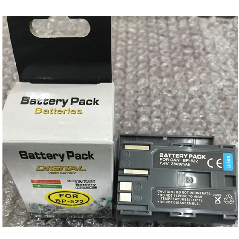 BP522 BP 522 lithium batteries BP522 Digital camera Battery BP 522 For
