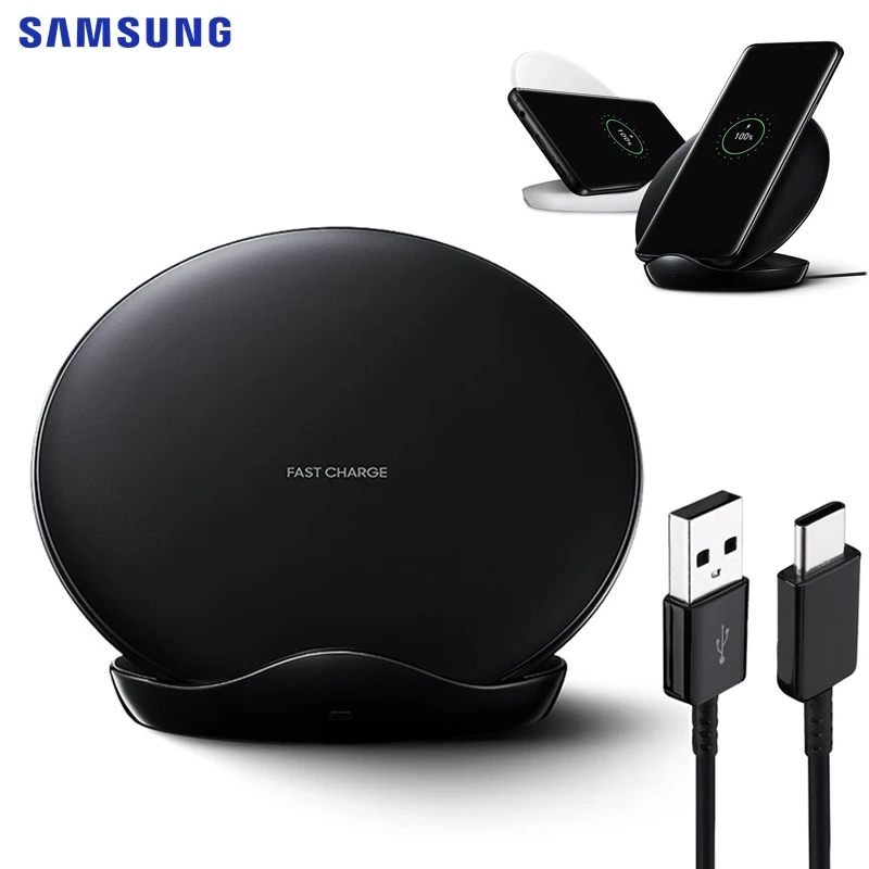 

SAMSUNG Original Fast Wireless Charger Charging Pad For Samsung Galaxy S9 Plus S10+ Note 9 Note 8 iPhone8 S7 edge G955F S8 S9+