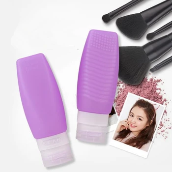 

Silicone Storage Bottle Portable Travel Refillable Empty Container for Shampoo Cosmetic Cream Travel Tool Accessories