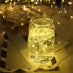 Светодио дный гирлянды светодиодные свет 10 м 100 огни В 5 в Usb питание открытый Рождество Свадебная вечеринка Xmas огни Открытый