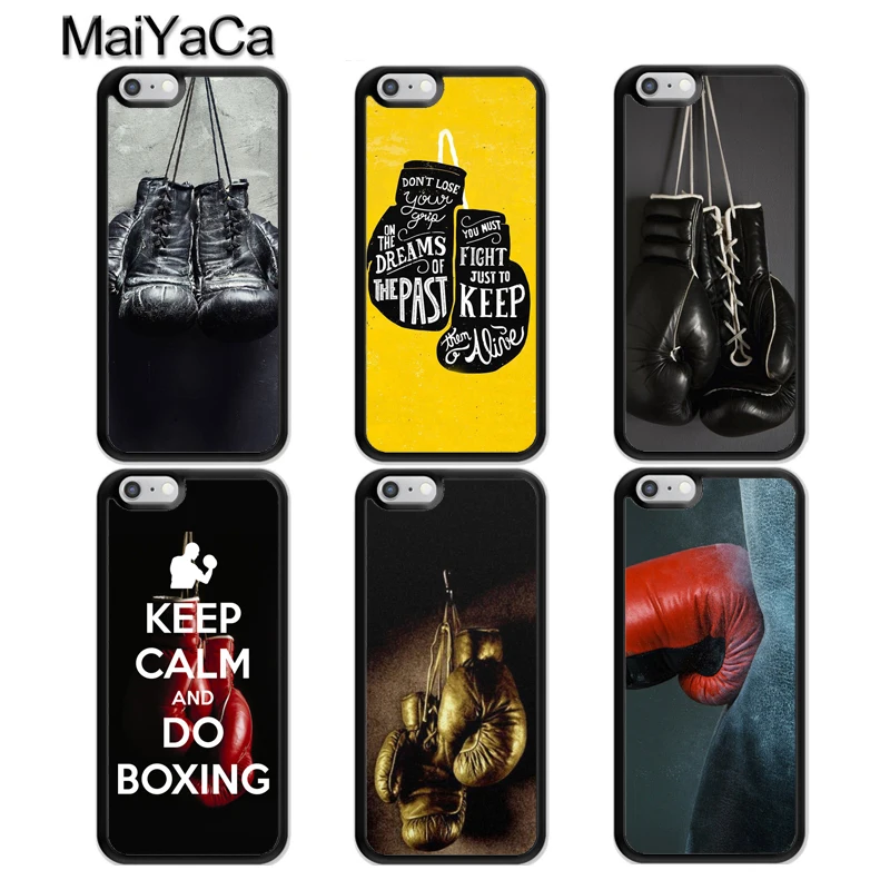 

MaiYaCa Boxing Gloves Case For iphone 11 Pro MAX X XR XS MAX 6 6S 7 8 Plus 5 5S TPU Back Cover Fundas