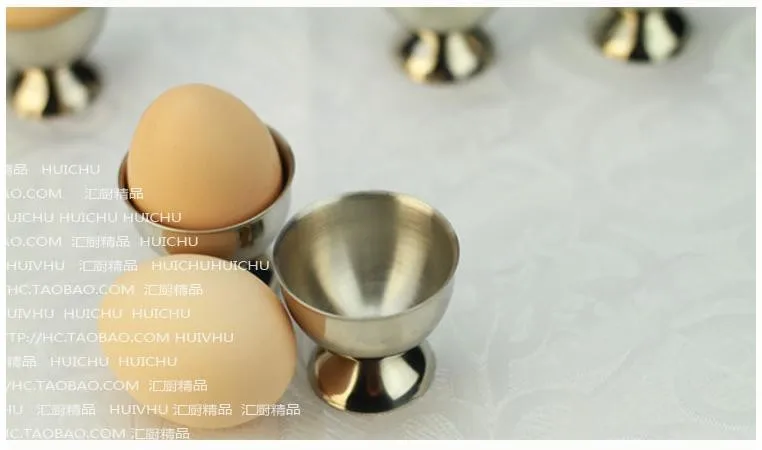 Творческое яйцо, коробка для хранения яиц, высокое качество, подставка для яиц из нержавеющей стали, кухонные принадлежности, 10 шт./партия
