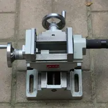 QKF-2 настольная дрель, переменный фрезерный станок, прецизионные поперечные тиски, маленькие тиски, 4 дюйма