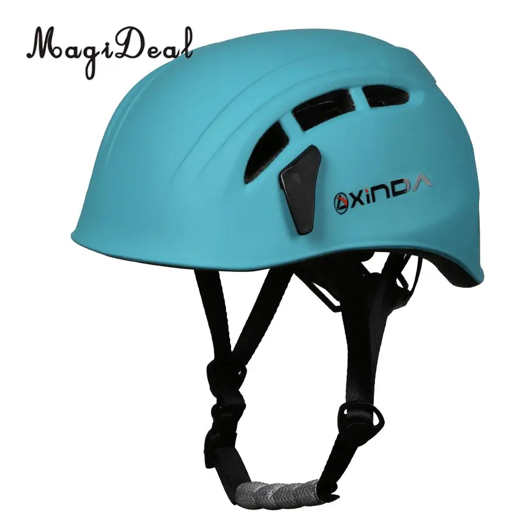 MagiDeal Safety Helmet Rock Climbing Tree Caving Kayaking Rappel Rescue Hard Hat for Outdoor Mountaineer Helmet Protective Gear