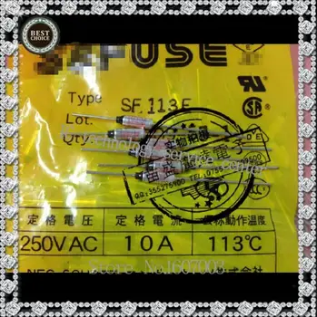 

Temperature fuse SF113E 10A 250V 113 degree thermostat h genuine original.