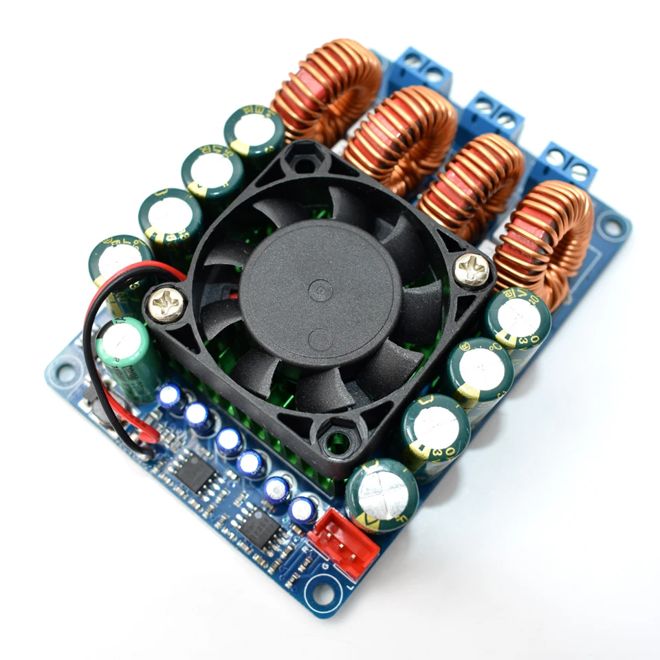 

High Power Class D Digital Power Amplifier Board TAS5630 2X300w Stereo Dual Channel Video Equipments Amplifiers Board Hifi