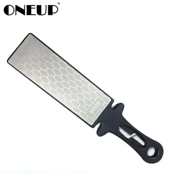 

ONEUP 400#Diamond Knife Sharpener Kitchen Knife Sharpening Stone Portable Outdoor repair tools Sharpening Tools For Knives