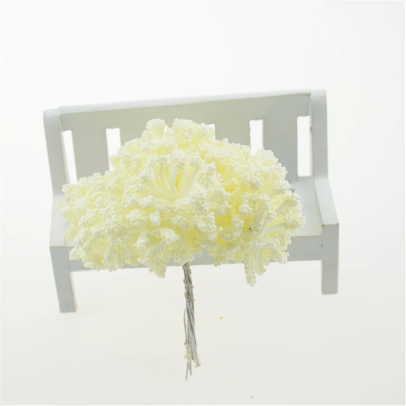 12pcs Foam Baby's breath Artificial Flower For Wedding Home Party Decoration DIY Scrapbooking Decorative Wreath Fake Flower 12pcs Foam Baby's breath Artificial Flower For Wedding Home Party Decoration DIY Scrapbooking Decorative Wreath Fake Flower