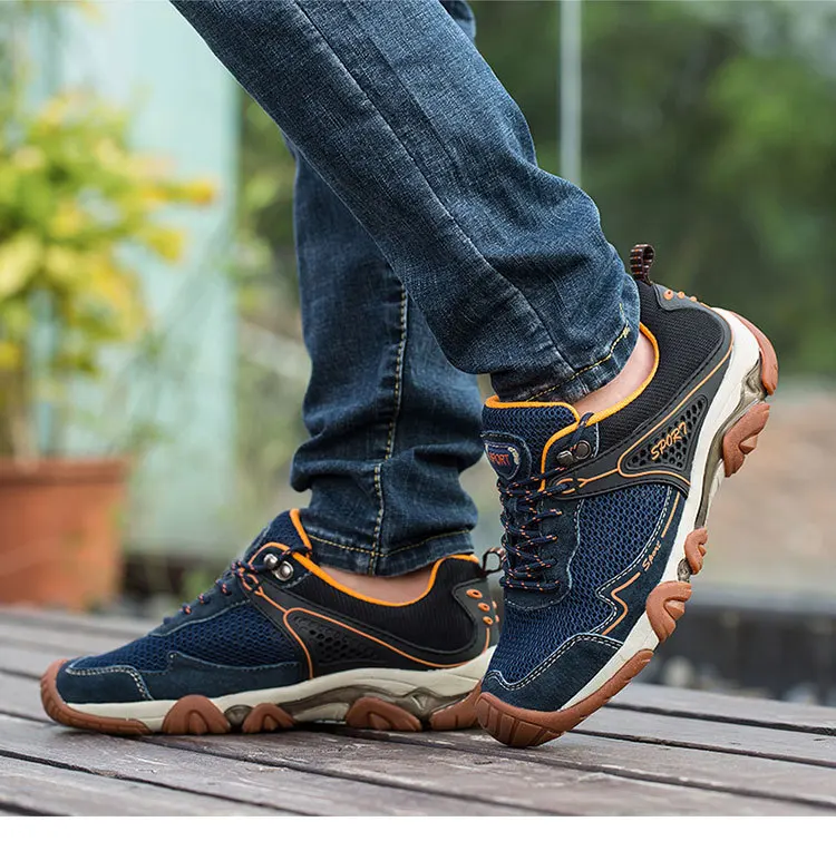 Men Casual Shoes Mesh Breathable Sneakers New High Quality Comfortable Male Outdoor Casual Shoes Men Zapatos De Hombre