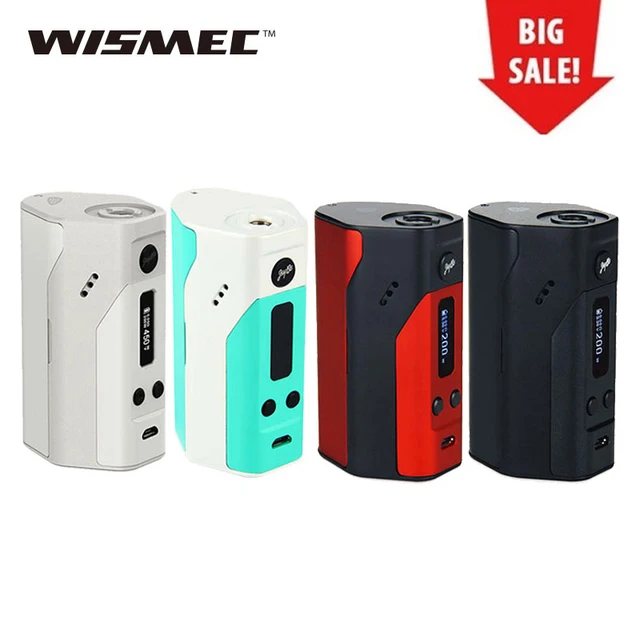 Оригинальный wismec reuleaux RX200 Mod TC/VW режим 200 Вт rx 200 коробка Mod с OLED Экран электронная сигарета Temp Управление Mod