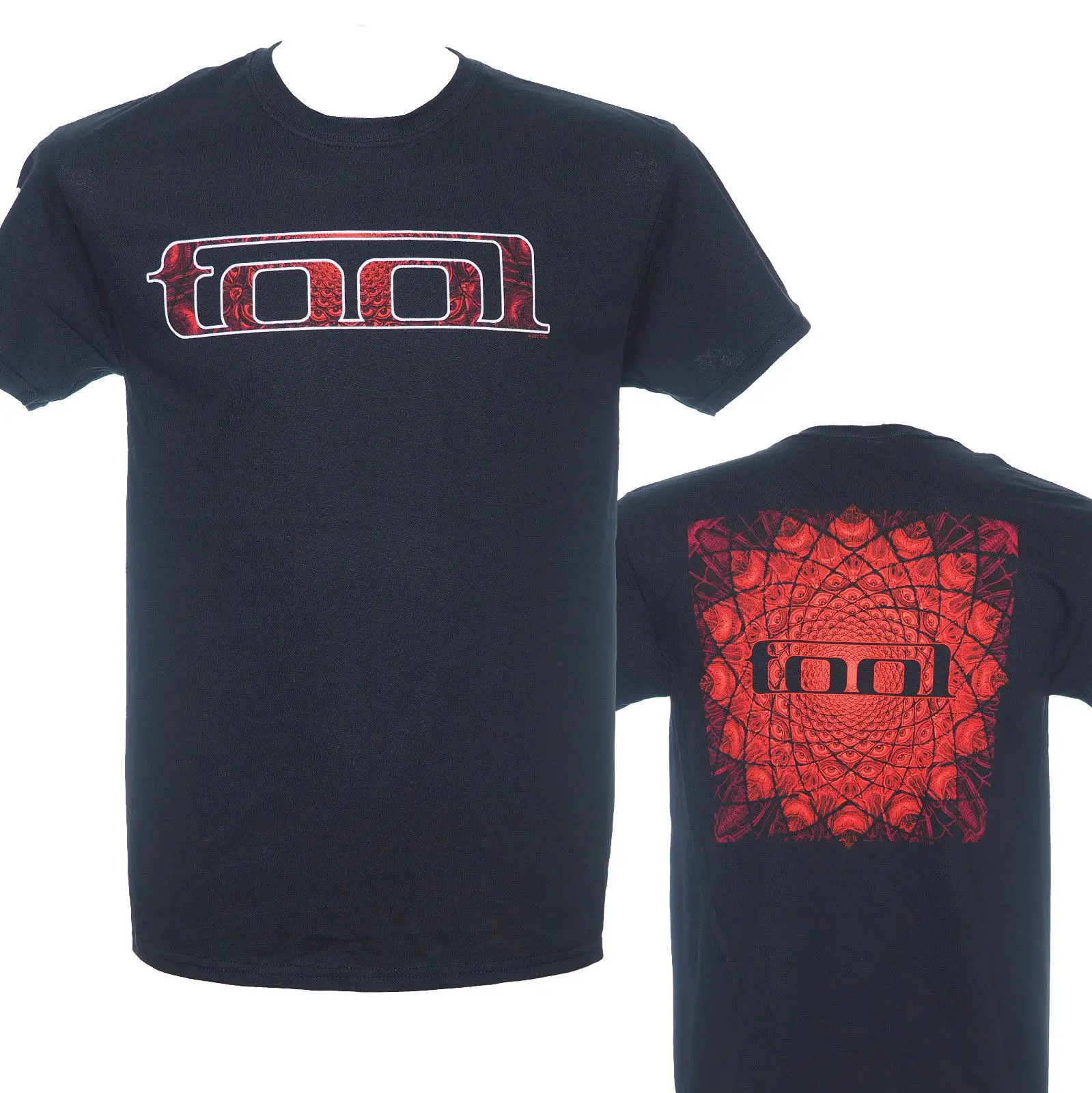 

TOOL - RED PATTERN - Official Licensed T-Shirt T Shirt Discount 100 % Cotton T Shirt For Men'S Cool O-Neck Tops