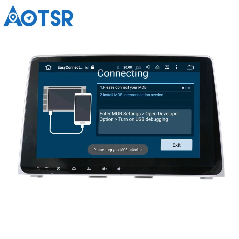Excellent Aotsr Android 8.0 octa core 9 inch GPS navigation Car DVD Player For Hyundai Sonata 2018 2019 multimedia 1 din radio recorder 5
